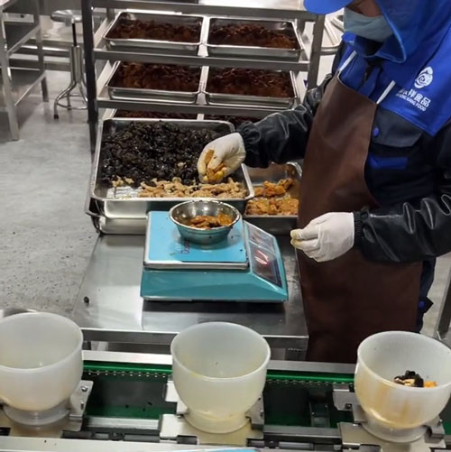 預制菜加工設備流水線用輸送鏈條